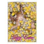 Perrito de Pascua Tarjeton