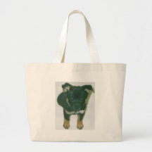 Perrito de Rottie Bolsa De Mano