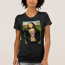Perrito de Yorkshire Terrier - Mona Lisa Camisetas