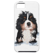 Perrito del caso del iPhone 5 del perro de montaña iPhone 5 Case-Mate Carcasa