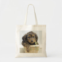 Perrito del Dachshund en cesta Bolsa