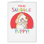 ¡PERRITO DEL SNUGGLE! por Boynton Felicitación