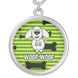 Perrito del tejido del tejido joyerías