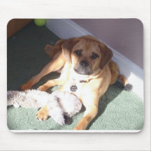 Perrito Mousepad de P1090060Puggle Tapete De Ratones