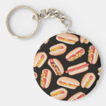 Perritos calientes llavero personalizado