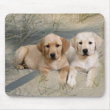 Perritos de Mousepad del labrador retriever Alfombrilla De Raton