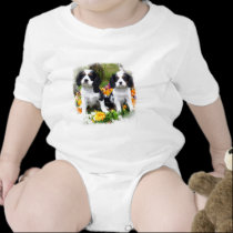 Perritos del perro de aguas de rey Charles camisetas