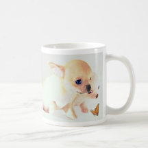 Perritos pequenitos dulces tazas