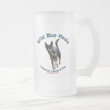 Perro azul salvaje de Catahoula Taza