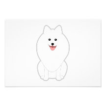 Perro blanco lindo. Perro de Pomerania o Pomerania Comunicado Personal