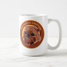 Perro Bruselas Griffon Tazas