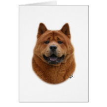 Perro chino de perro chino 9Y506D-070 Felicitaciones