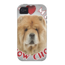 Perro chino de perro chino iPhone 4/4S fundas