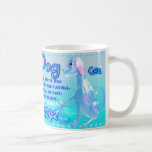 Perro de agua chino del zodiaco 1982 2042 tazas de café