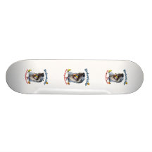 Perro de Birdwatcher Tabla De Skate