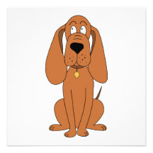 Perro de Brown. Dibujo animado del perro con el cu Anuncios Personalizados