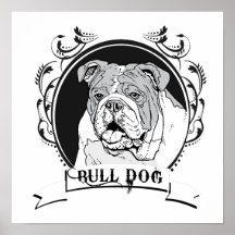 PERRO DE BULL (2) POSTERS