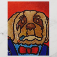 Perro de Butchie por Piliero Tarjetas Informativas