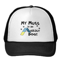 Perro de la agilidad del Mutt Gorras