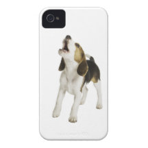 Perro de perrito del beagle Case-Mate iPhone 4 carcasas