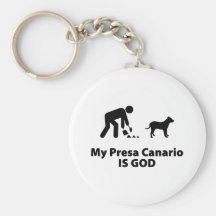 Perro de Presa Canario Llavero Personalizado