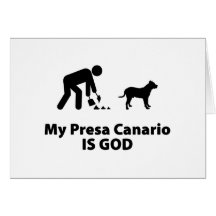 Perro de Presa Canario Tarjeton