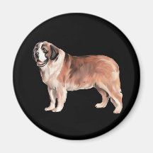 Perro de St Bernard Imanes Para Frigoríficos