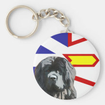 Perro de Terranova Llaveros Personalizados