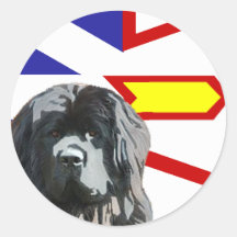 Perro de Terranova Pegatina