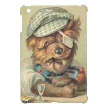 Perro de Terrier del vintage