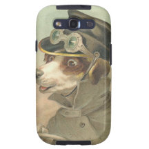 Perro del chófer del vintage
