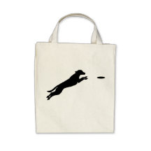 Perro del disco bolsa de mano