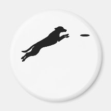 Perro del disco imán para frigorífico