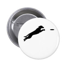 Perro del disco pin