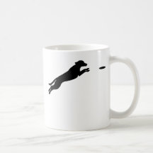 Perro del disco taza de café