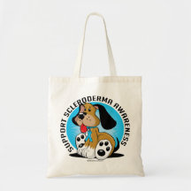 Perro del escleroderma bolsa de mano