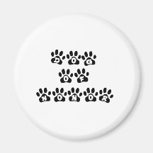Perro del honor iman para frigorífico