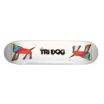 Perro del triángulo patin personalizado