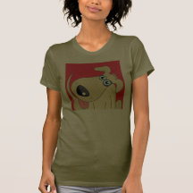 PERRO FELIZ CAMISETAS