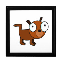 Perro Grande-Observado del dibujo animado Cajas De Joyas