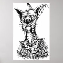 Perro grosero poster