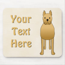 Perro lindo alfombrilla de ratones