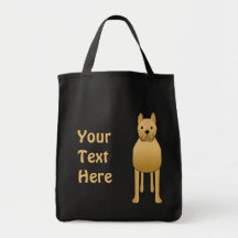 Perro lindo bolsas