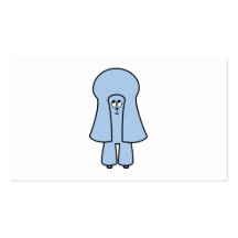 Perro lindo. Caniche de juguete azul/caniche minia Tarjetas De Visita