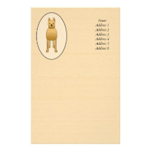 Perro lindo papelería