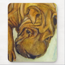 Perro Mousepad de Shar-Pei alfombrillas de raton 