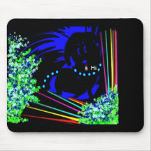 Perro Mousepad del disco Alfombrillas De Ratón