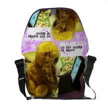 perro ocupado bolsas de mensajería