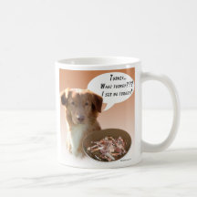 Perro perdiguero tocante Turquía del pato de Nueva Tazas De Café