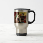 Perros de aguas de cocker de Santa en casa - (dos) Taza